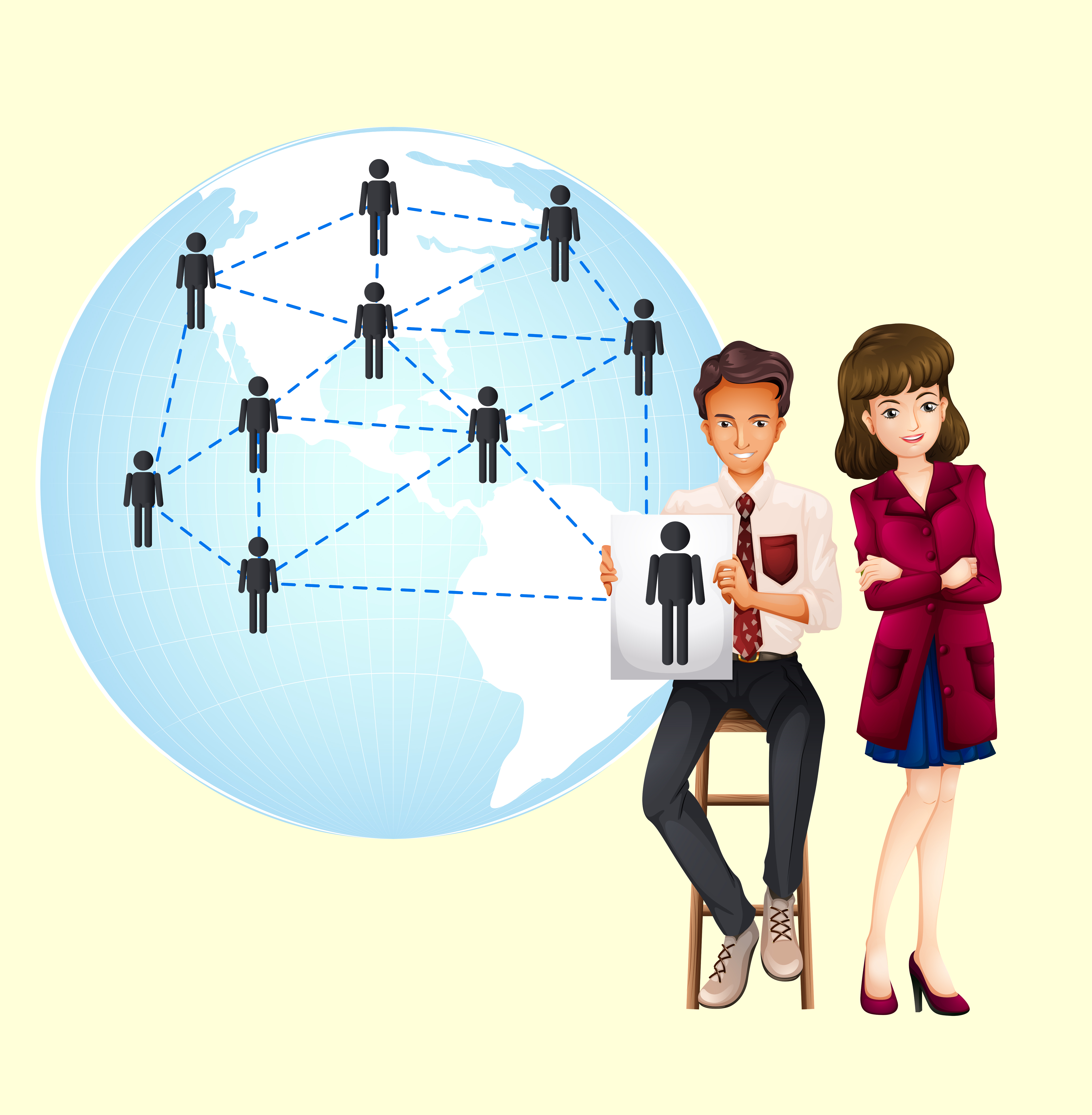 Users collaborating through our platform